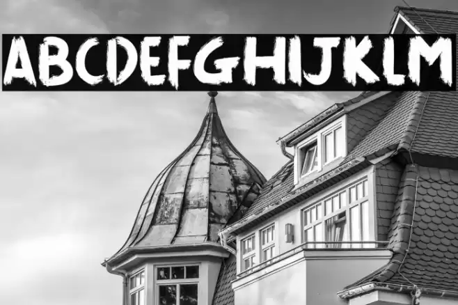 Killing The Moon Font examples