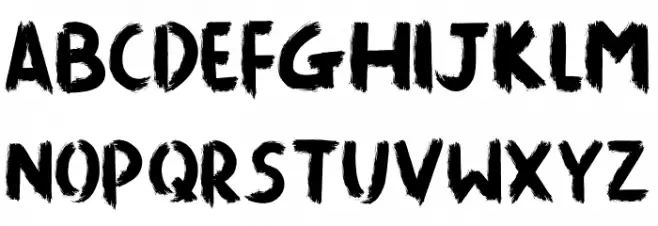 Killing The Moon Font LOWERCASE