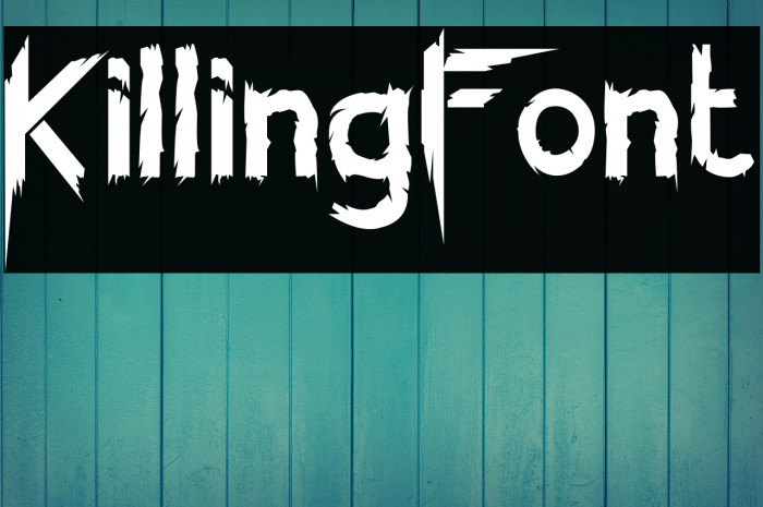 KillingFont Example 1