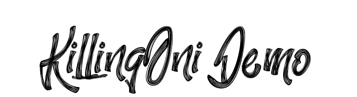 KillingOni Demo  font caratteri gratis