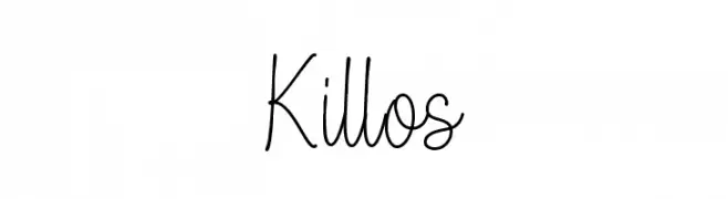 Killos  baixar fontes gratis