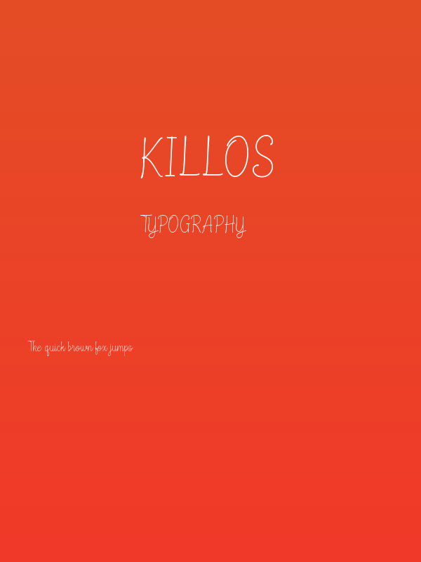 Killos Poster
