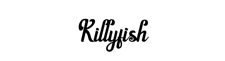 Killyfish  font caratteri gratis