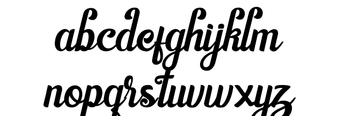Killyfish Font LOWERCASE
