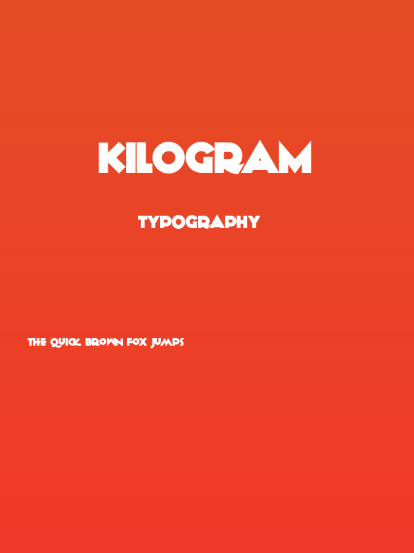 KiloGram Poster