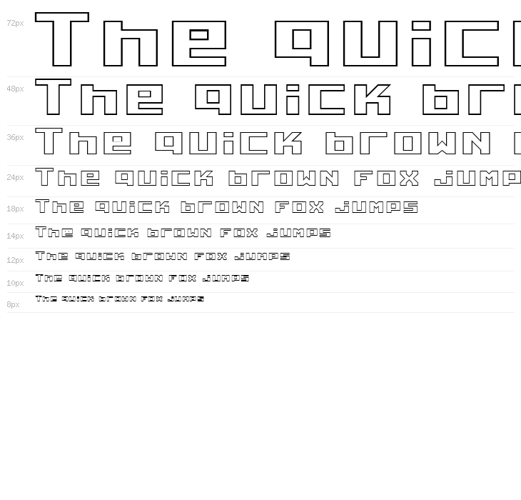 Kiloton Outline Waterfall