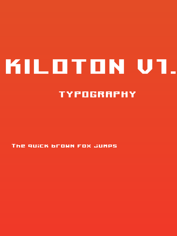 Kiloton v1.0 Poster
