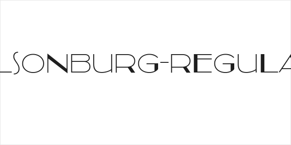 Kilsonburg-Regular Logo