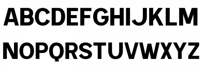 Kimball Bold DEMO Heavy Font UPPERCASE