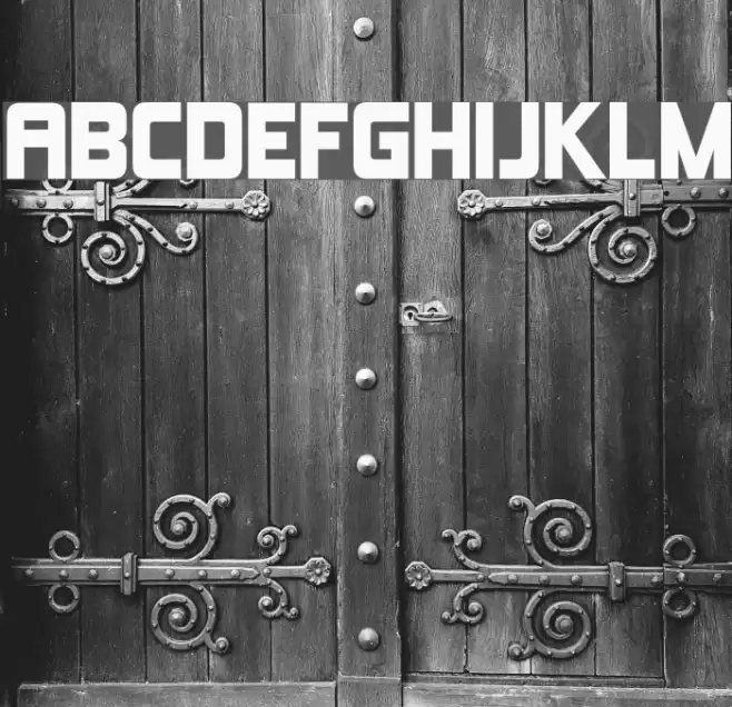 Kimberley-Regular Font examples