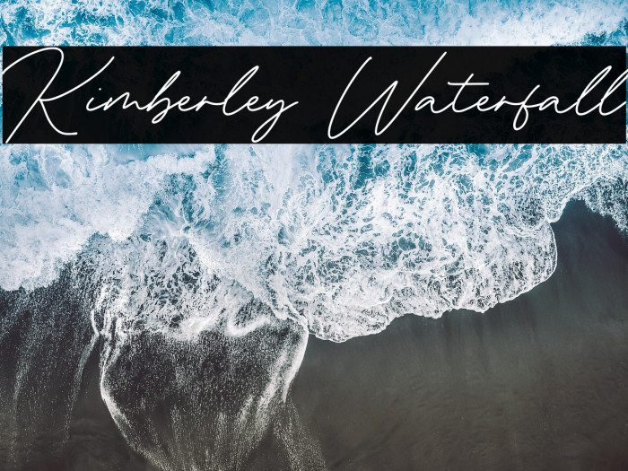 Kimberley Waterfall Example 3