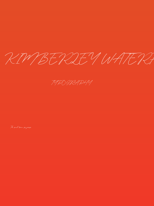 Kimberley Waterfall Poster