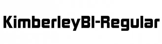 KimberleyBl-Regular  les polices de caractères gratuit tlcharger