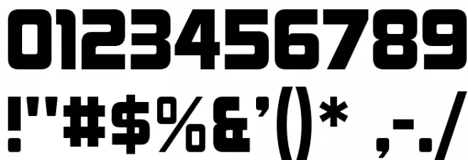 KimberleyBl-Regular Font OTHER CHARS