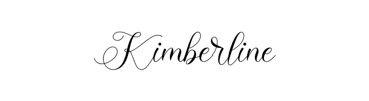 Kimberline  font caratteri gratis