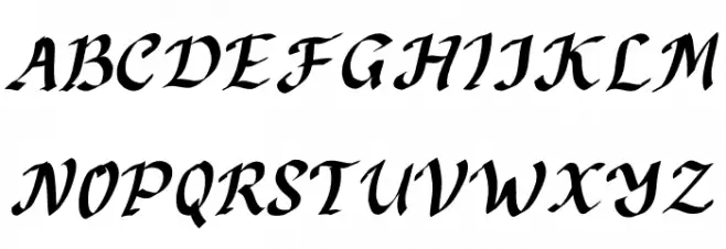 Kimberly Christmas Demo फ़ॉन्ट अपरकेस