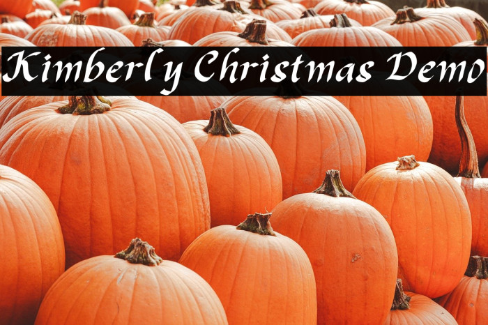 Kimberly Christmas Demo Example 3