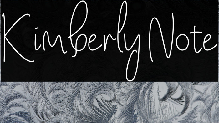 Kimberly Note Example 2