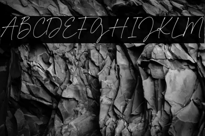 Kimberly Paradise 字体 examples