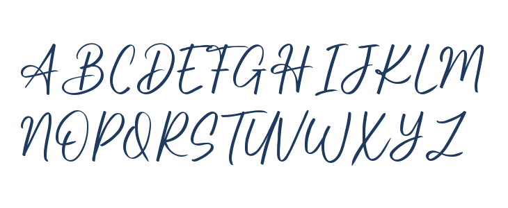 Kimberly Signature Uppercase