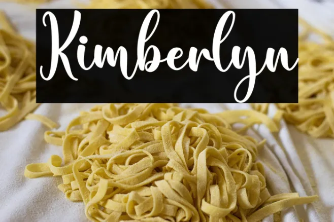 Kimberlyn Example 3