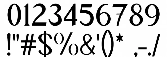 Kimburgery Font OTHER CHARS