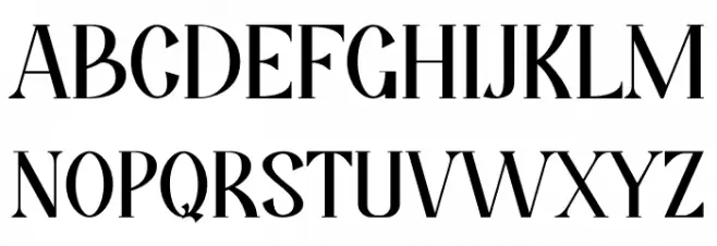 Kimburgery Шрифта ВЕРХНИЙ