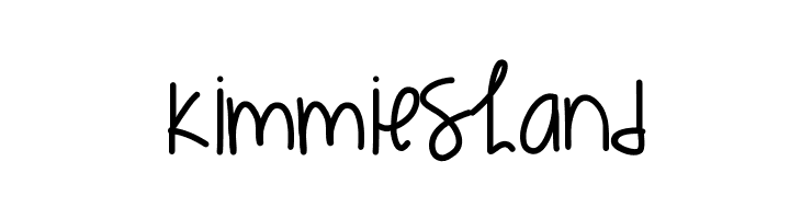 KimmiesHand Font