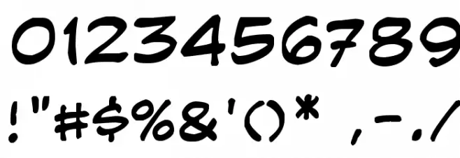 Kimmun Font OTHER CHARS