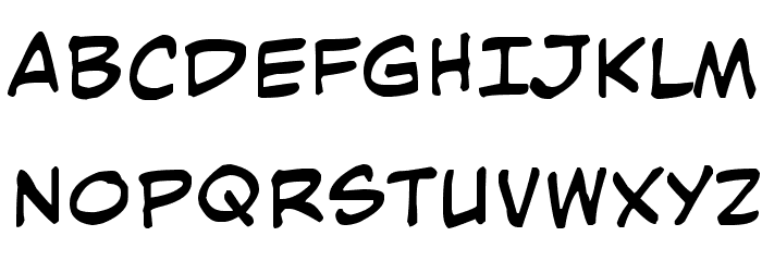 Kimmun Font LOWERCASE