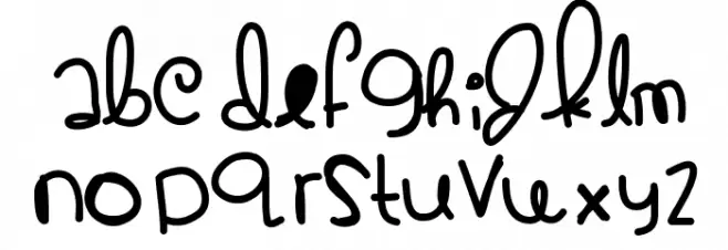 KimmyCakes Schriftart Groß