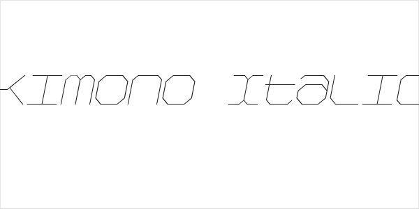 Kimono Italic Logo