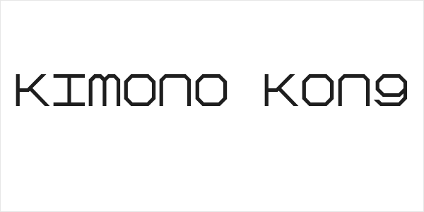Kimono Kong Logo