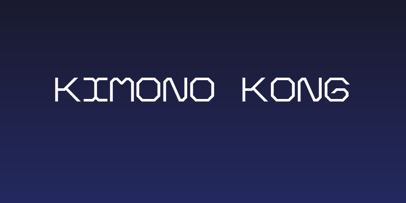 Kimono Kong Social Header