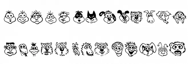 Kims Toons Polices MAJUSCULES
