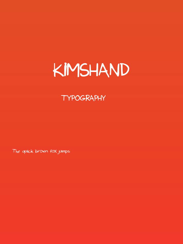 KimsHand Poster