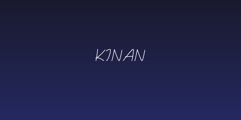 Kinan Social Header