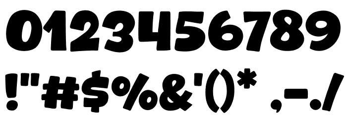 Kind Daily Font OTHER CHARS