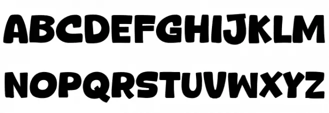 Kind Daily フォント 大文字