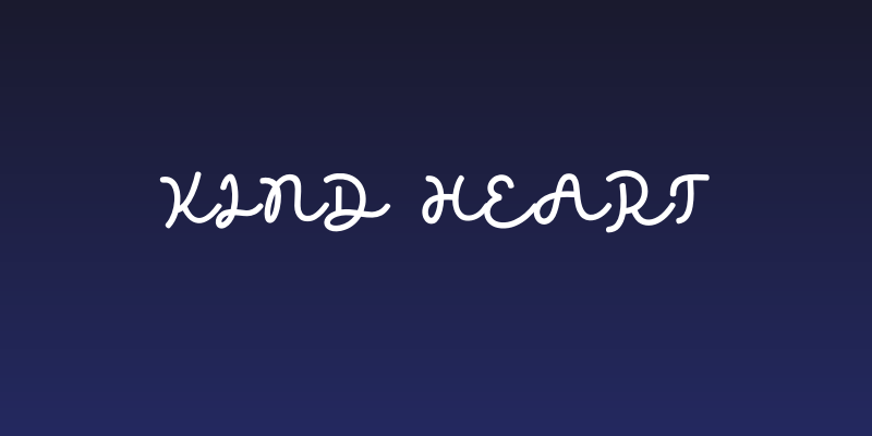 Kind Heart Social Header