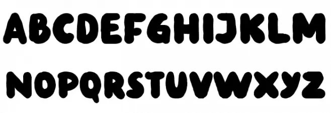 Kind Hearted Caratteri MINUSCOLO