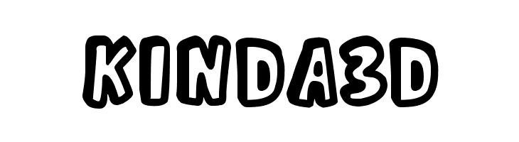 Kinda 3D  لخطوط تنزيل