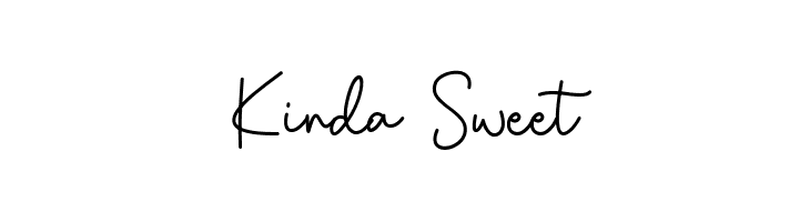 Kinda Sweet  नि: शुल्क फ़ॉन्ट्स डाउनलोड
