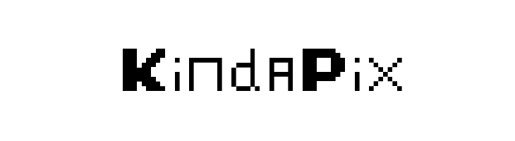 KindaPix  免费字体下载