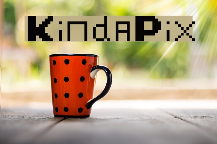 KindaPix Font examples