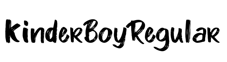 Kinder Boy Regular Font