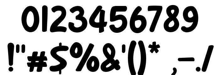 Kinder Child Font OTHER CHARS