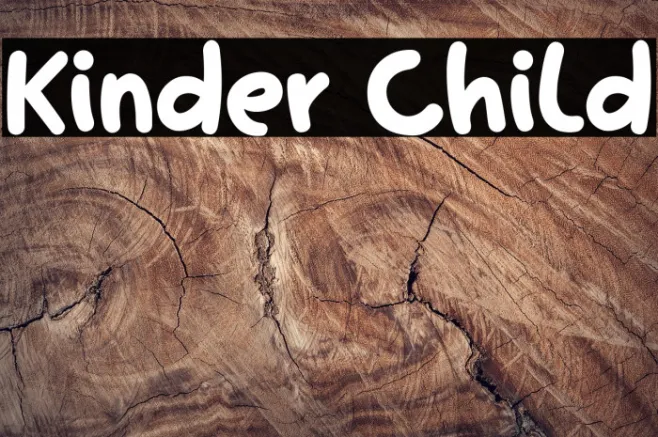 Kinder Child Example 2
