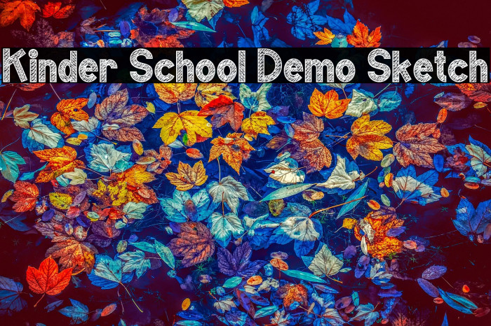 Kinder School Demo Sketch Example 2