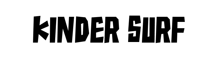 Kinder Surf  Frei Schriftart Herunterladen